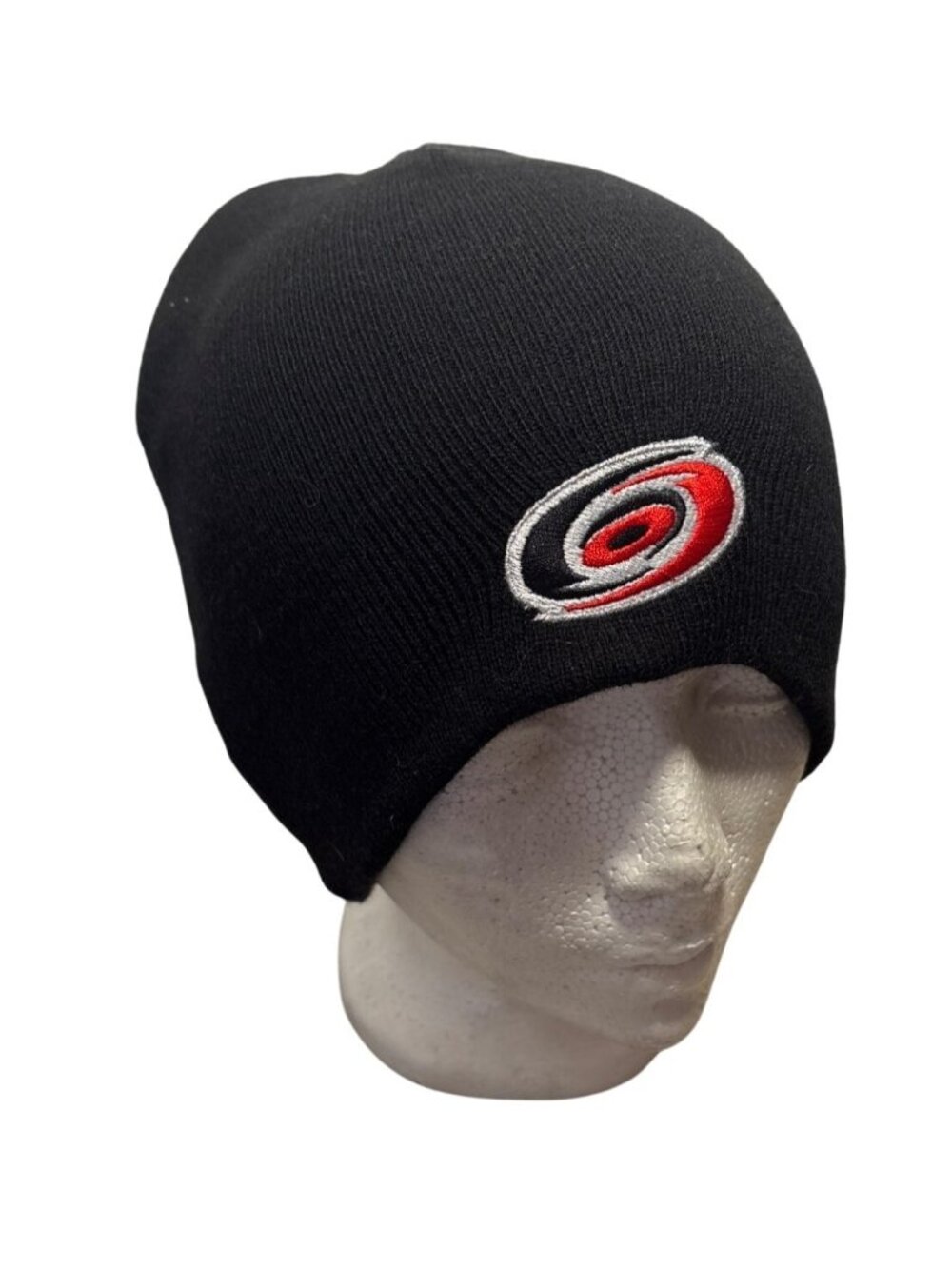 Carolina Huricanes Hat Winter Black Beanie NHL Hockey NWOT